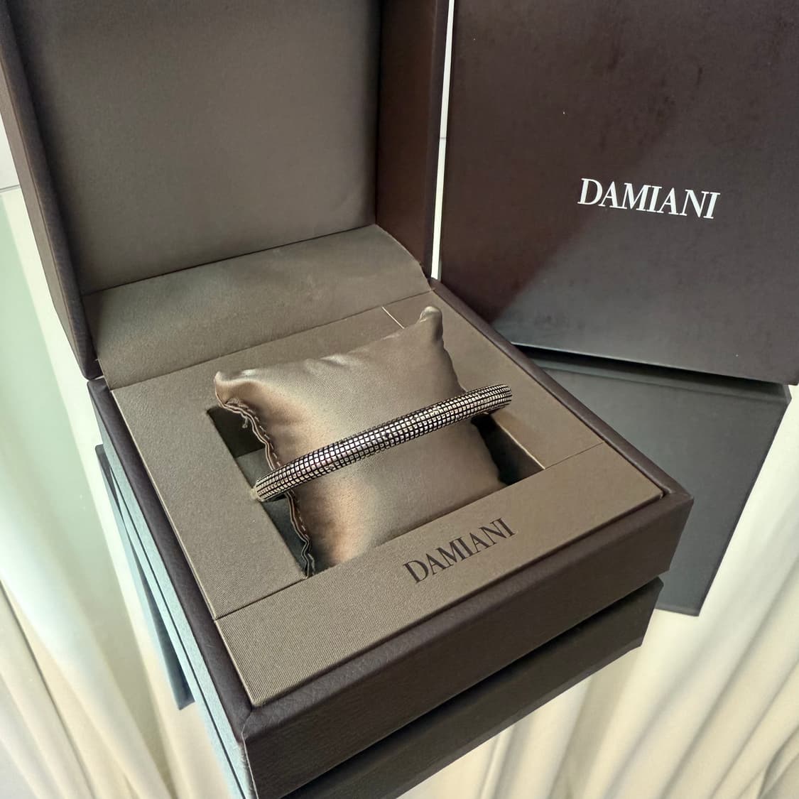 [정품] 다미아니 메트로폴리탄 실버 브레이슬릿 팔찌 상품이미지2