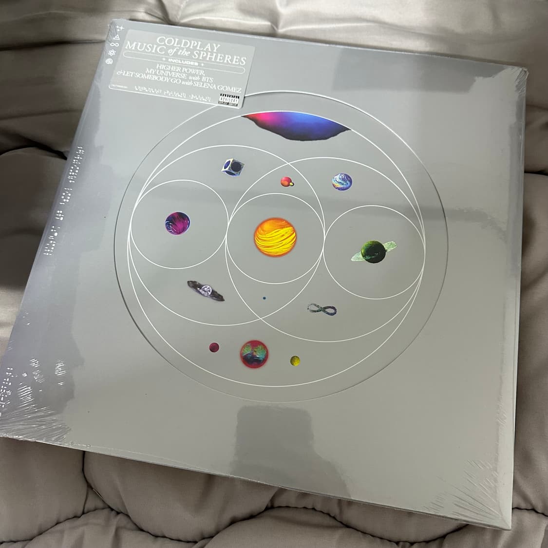 COLDPLAY LP 9집 Music of the Spheres 한정판 상품이미지1
