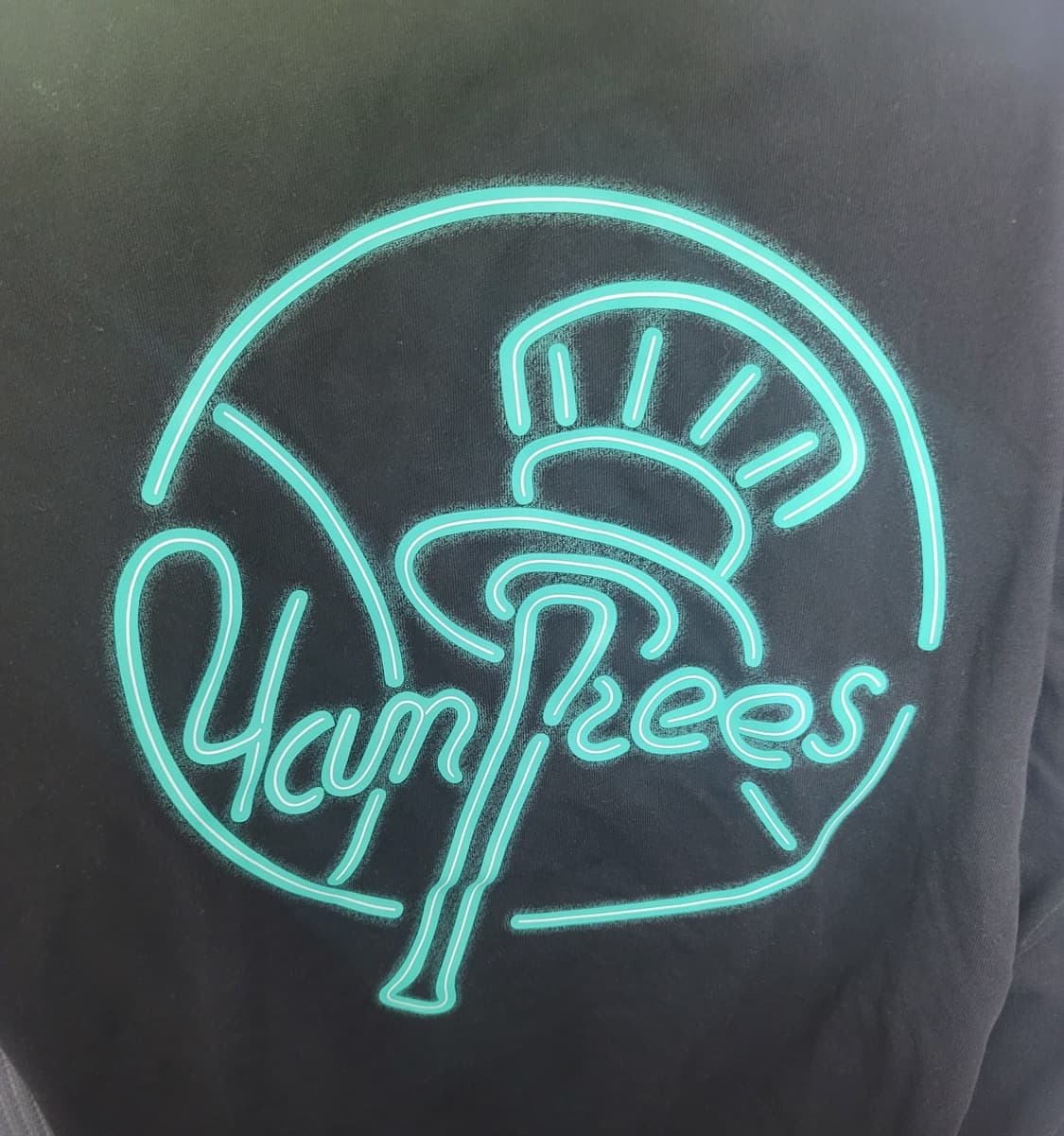 XL MLB 네온아트 쿠퍼스 티셔츠 NY (BLACK) 상품이미지2