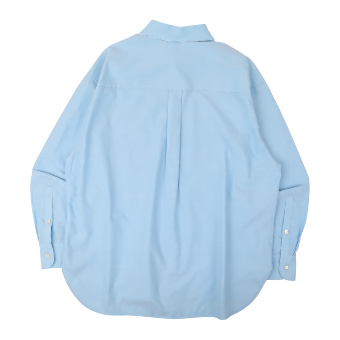 렉토 23ss 볼스 옥스포드 빈티지 셔츠 스카이블루 상품이미지5