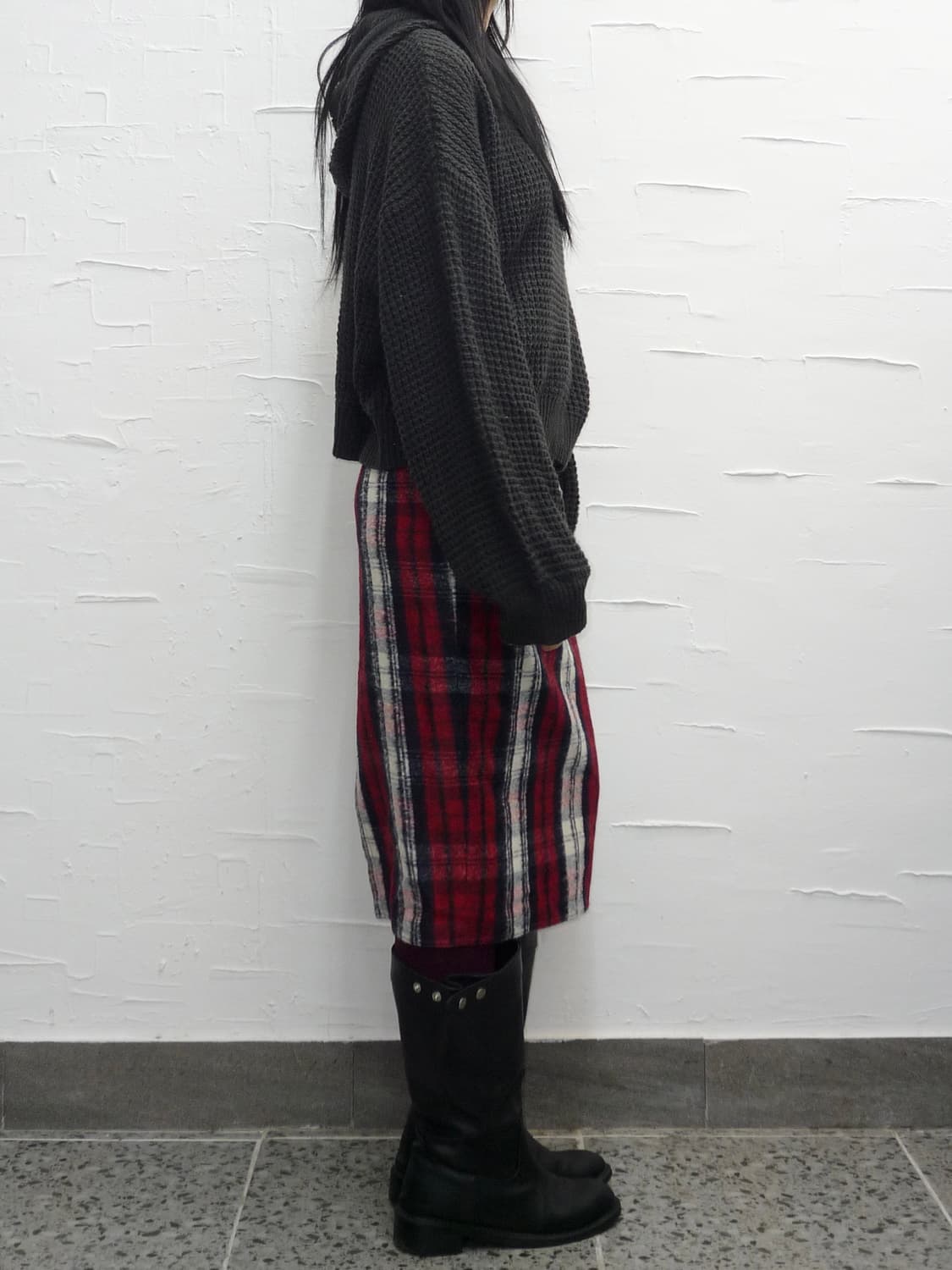 charcoal net hoodie 상품이미지5