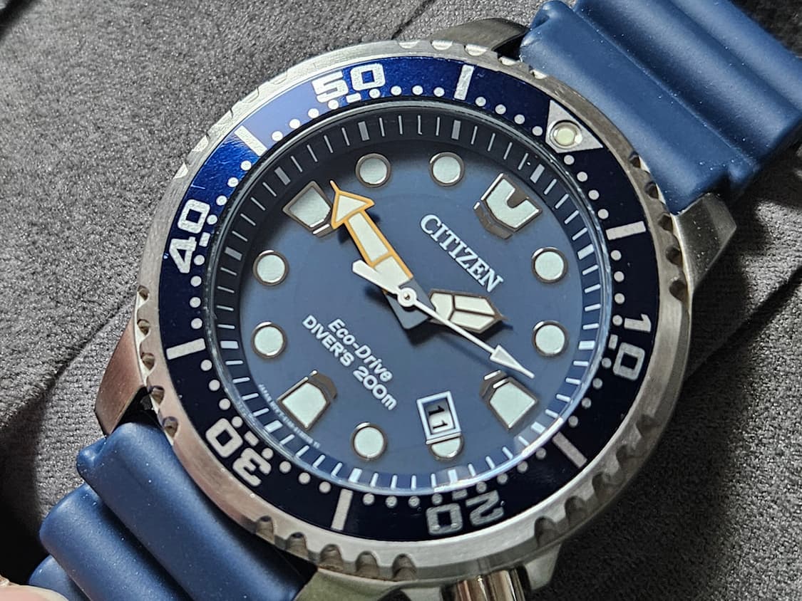 시티즌 프로마스터 다이버 와치(에코드라이버/블루) 상품이미지1