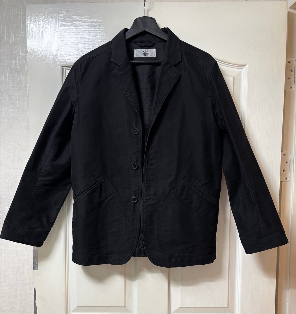 드님 denime 몰스킨 워크자켓 블랙 m 일본산 상품이미지1