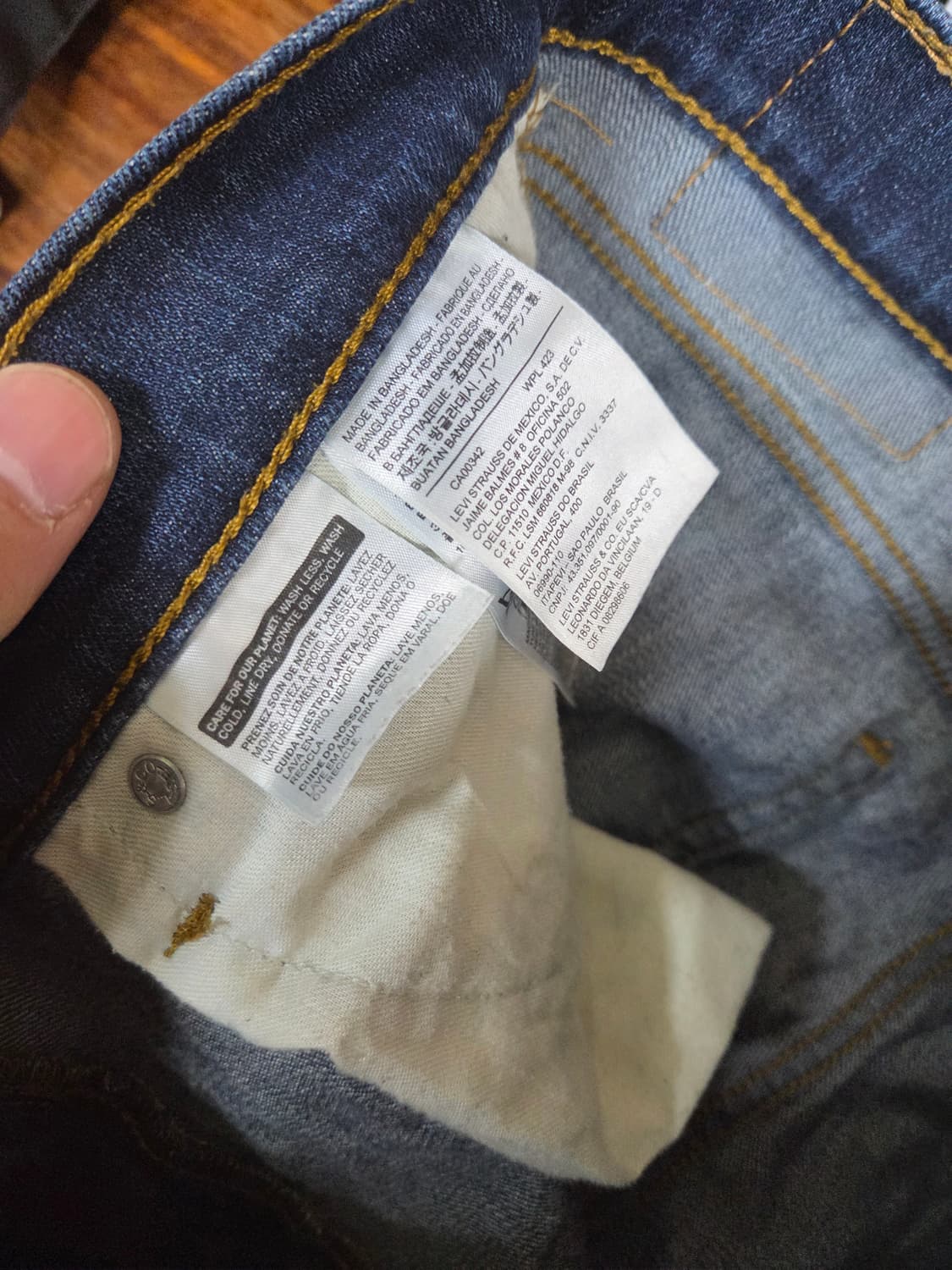 리바이스 510 데님팬츠 32 상품이미지4