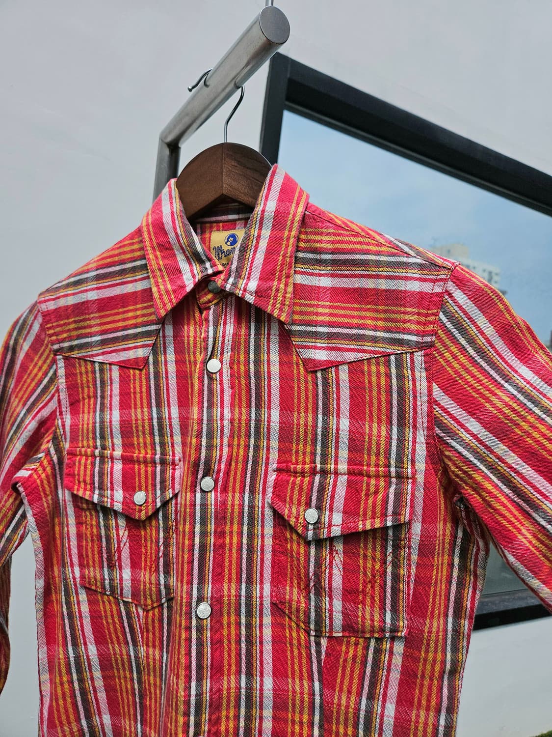 히스테릭글래머 웨스턴 체크 셔츠 상품이미지3