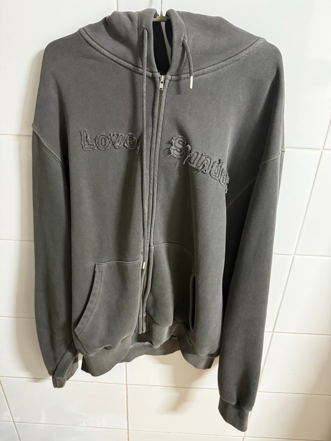 선데이후르츠마켓 러브 선데이 후드 집업 L 상품이미지3