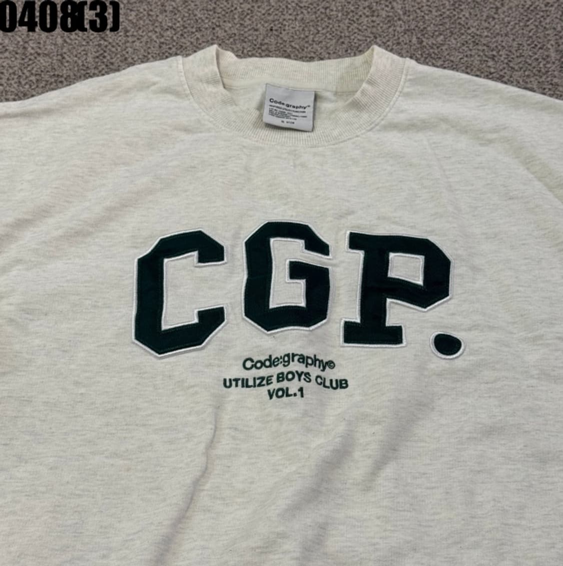 코드그라피 반팔 니트 상품이미지2