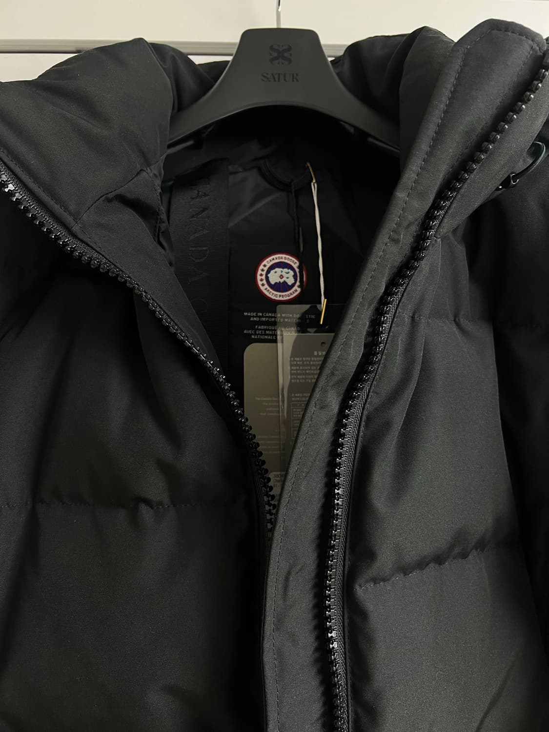 캐나다구스 첼시 파카 블랙 라벨 (Black)-M size 상품이미지3