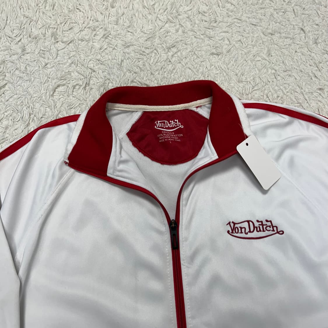 Von Dutch white red jersey 상품이미지5
