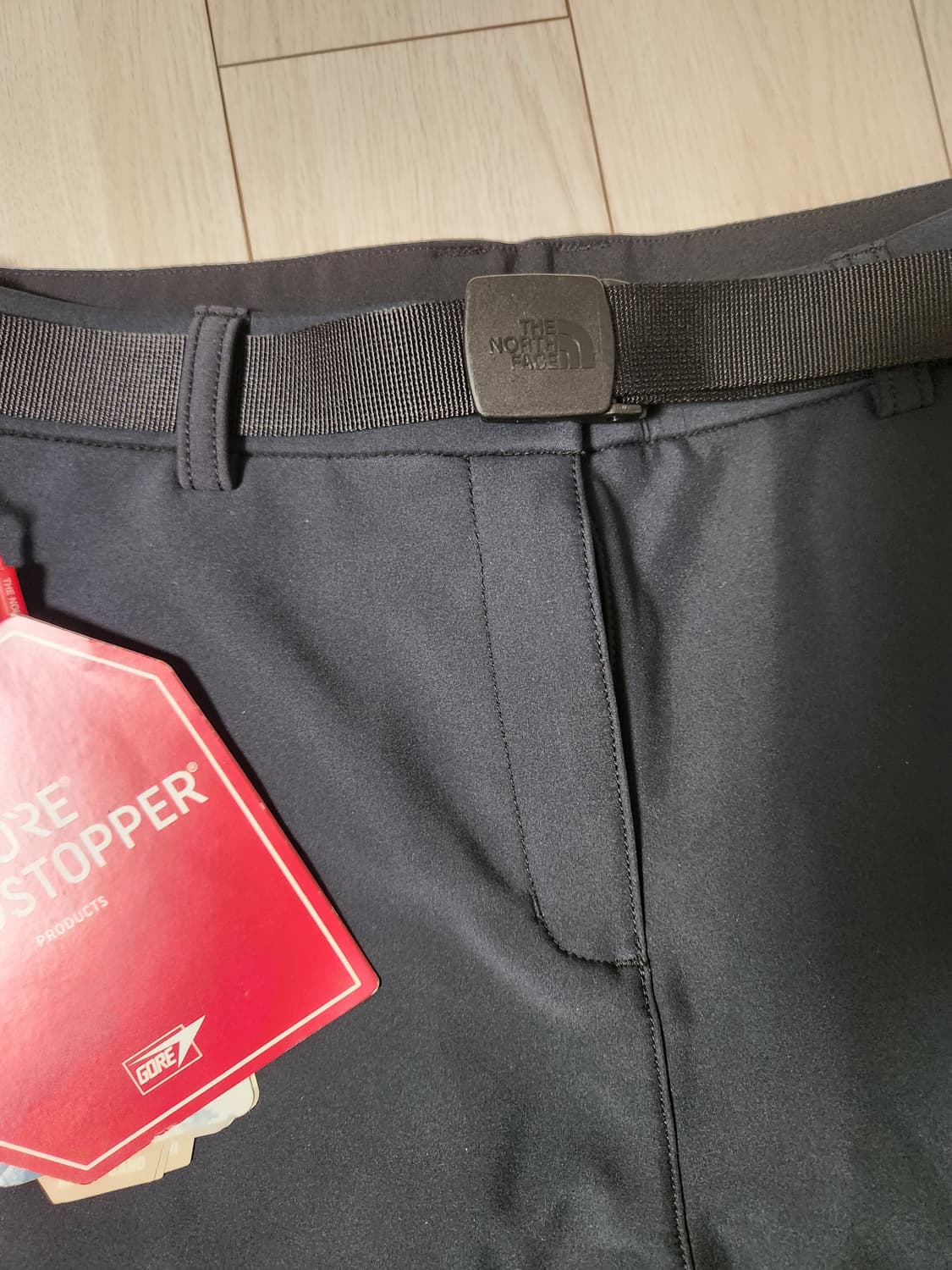 택 새상품)노스페이스 GORE WINDSTOPPER 여성 등산 블랙 기모 상품이미지6