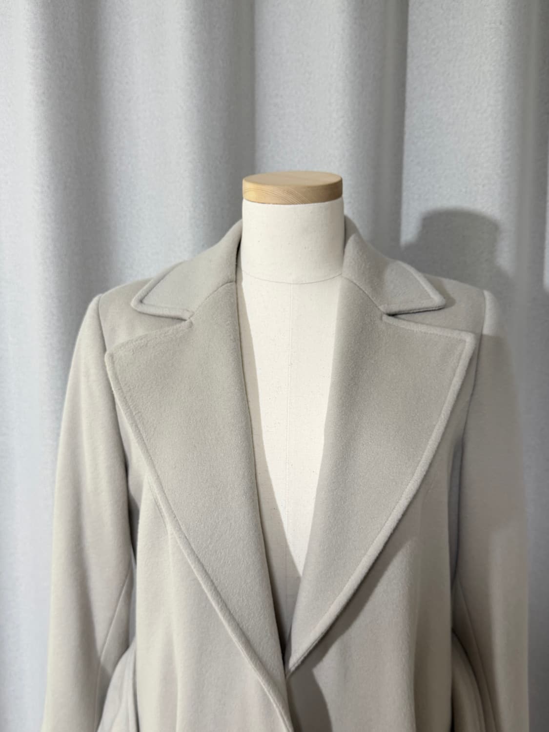 [CREM38] 크램38 줄리아 르댕고트 베이지 코트 - 미착용 새상품 상품이미지3