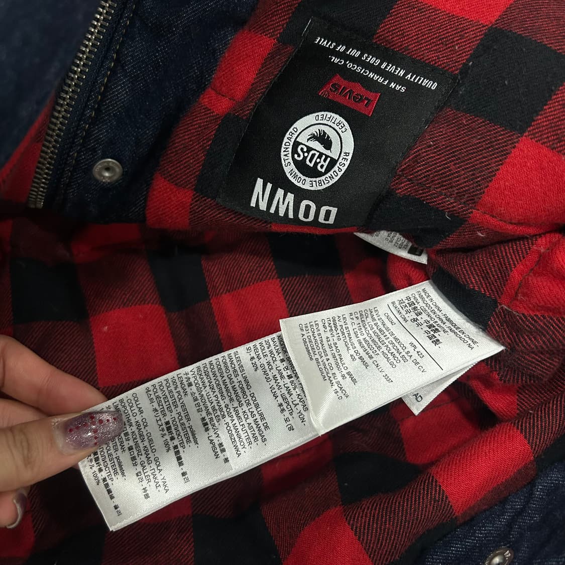 Levis 리바이스 퍼카라 데님 자켓 상품이미지6