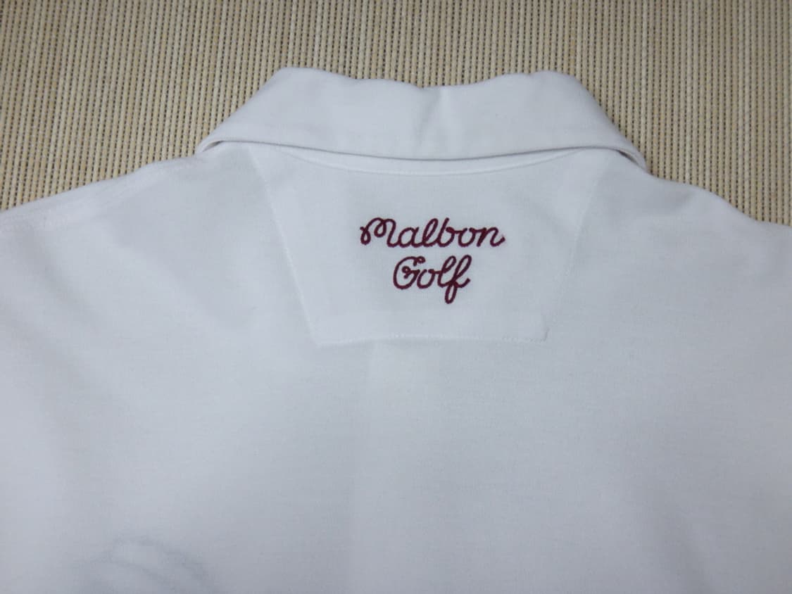 (2XL) 말본 Malbonre 버킷 폴로 티셔츠 WHITE 상품이미지5