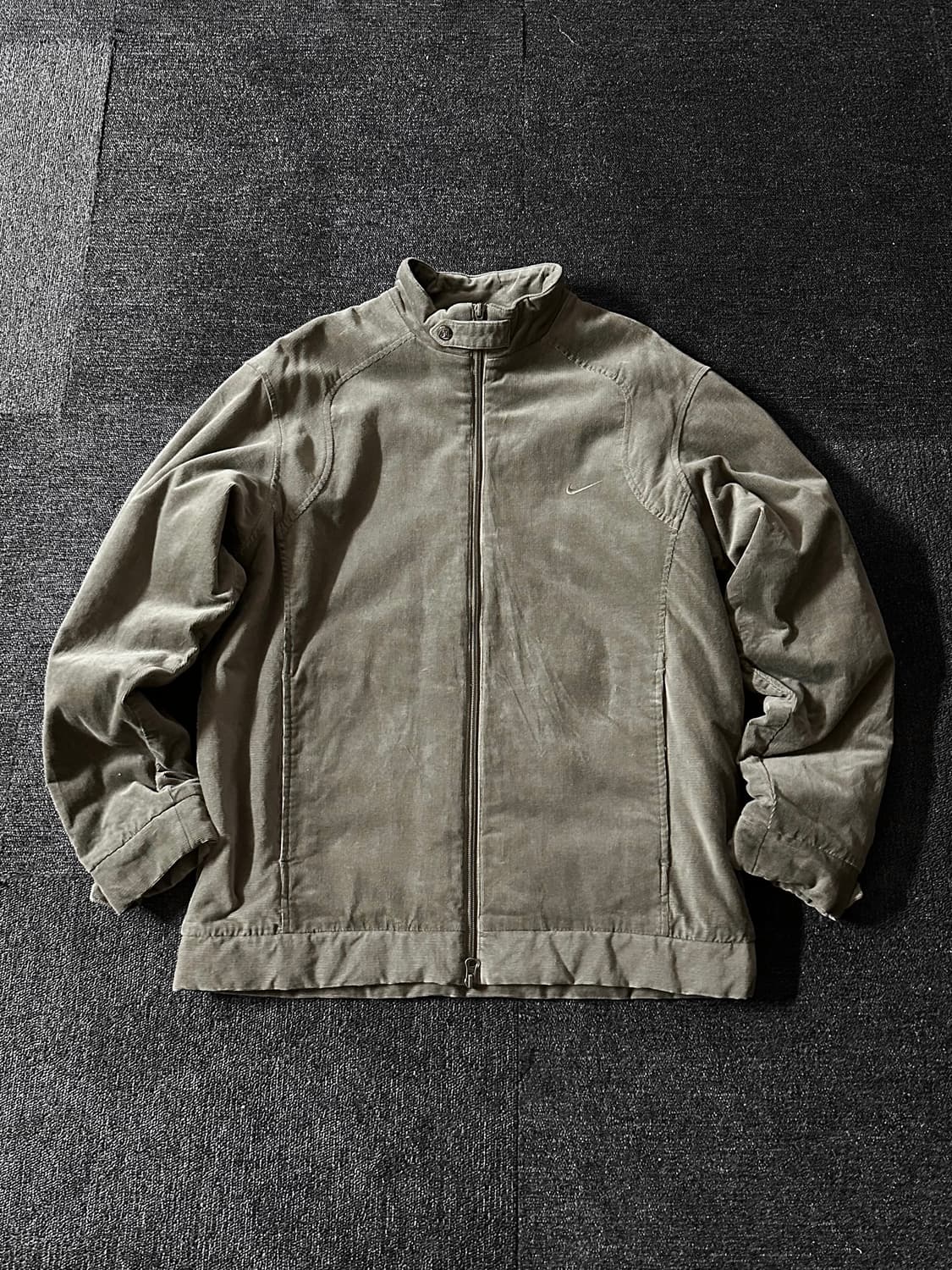 Nike 타이거우즈  브라운 코듀로이 투웨이 자켓 2XL 상품이미지1