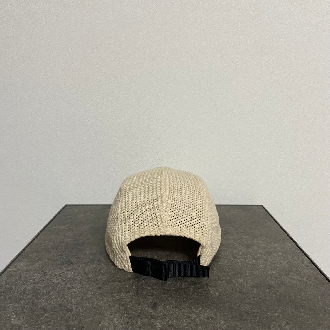 슈프림 캠프캡 모자 스트링 내츄럴 레드 박스로고 상품이미지4