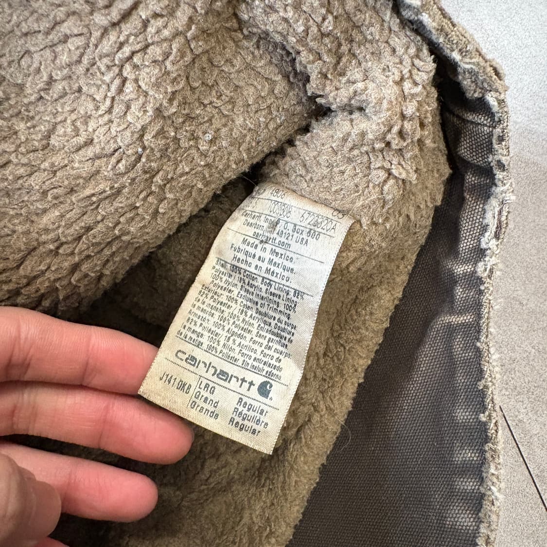 칼하트 정품 j141 덕 엑티브 시에라 자켓 상품이미지10