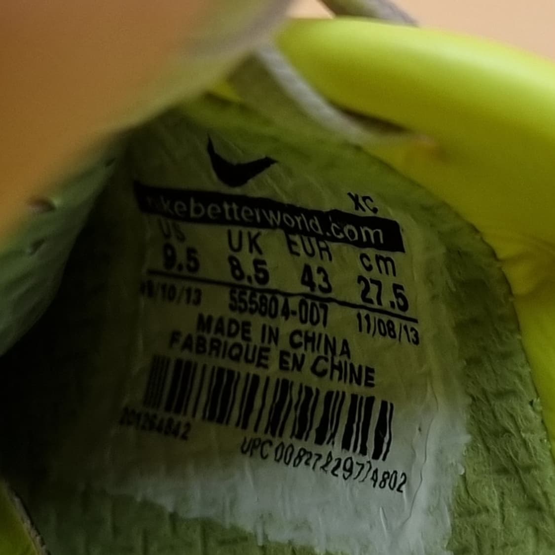 나이키 머큐리얼 벨루체 축구화275 상품이미지6