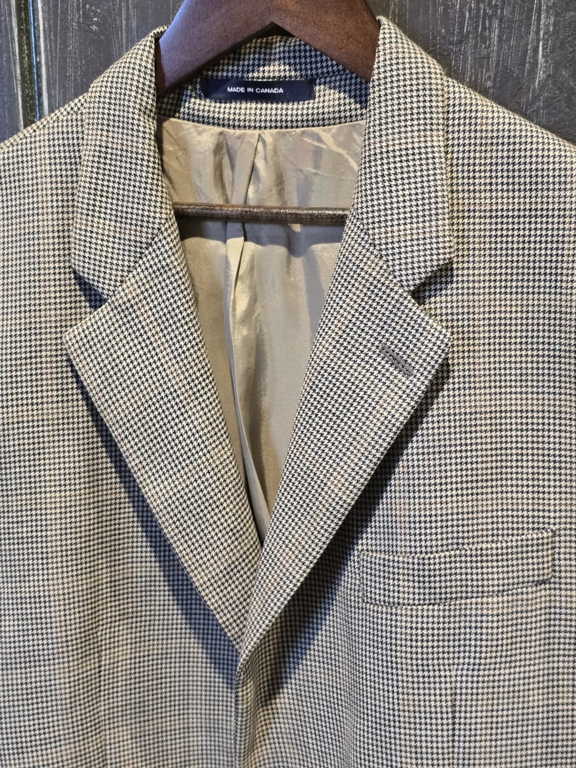 90s Chaps Ralph Lauren 투버튼 체크 블레이저 자켓 상품이미지2