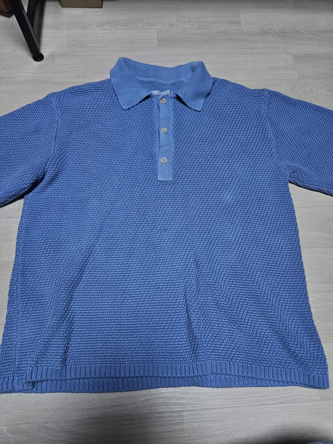 [M] 이얼즈어고 오버다이드 반팔 니트 상품이미지2