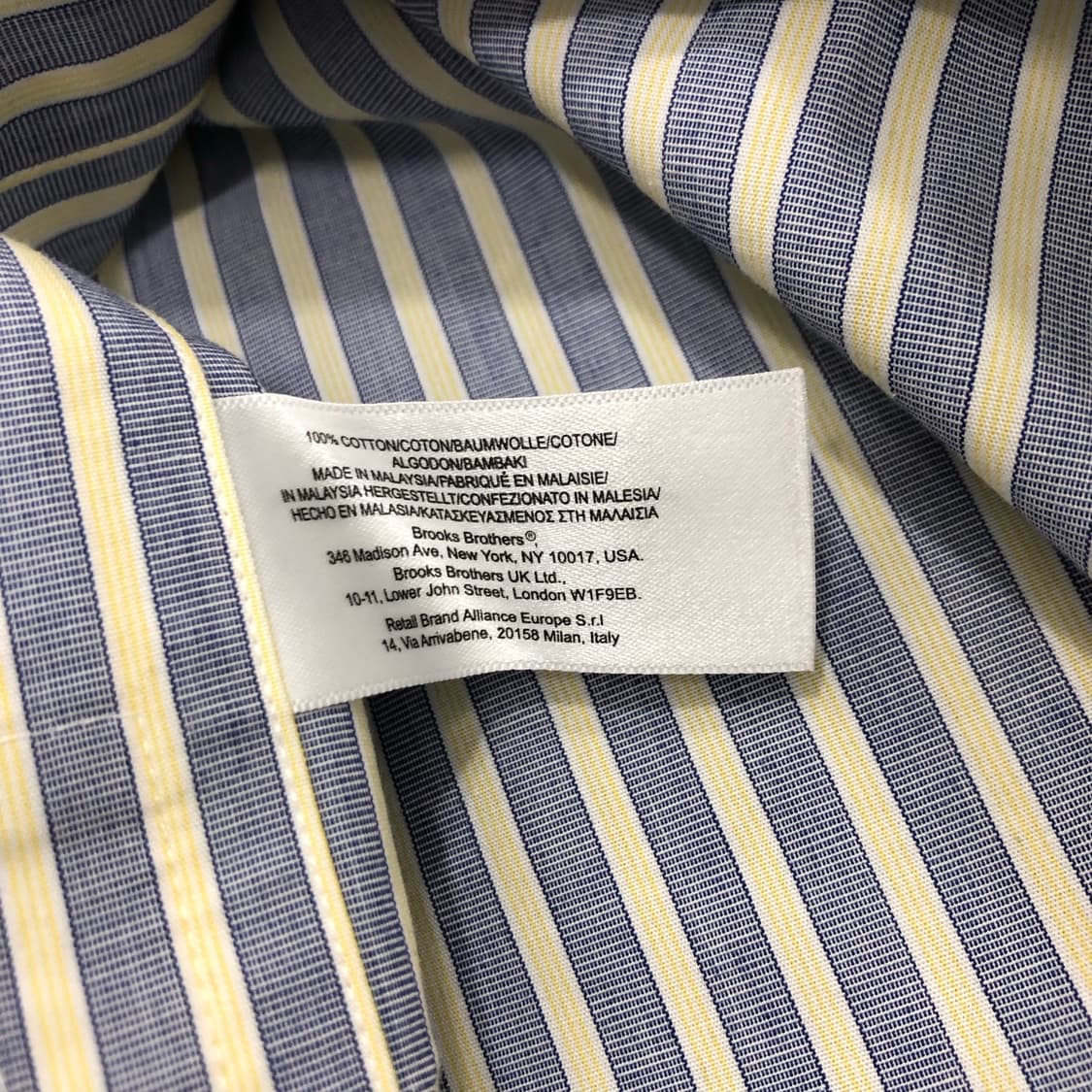브룩스브라더스 폴로셔츠 트레디셔널핏 논아이언 스트라이프 셔츠 16 상품이미지4