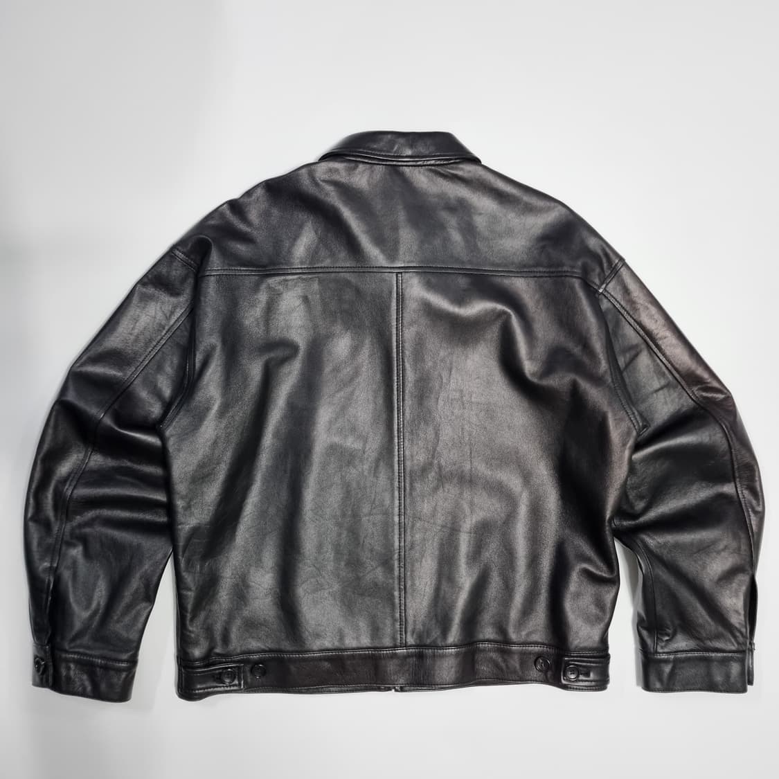 OX 스튜디오 램스킨 레더자켓  상품이미지2