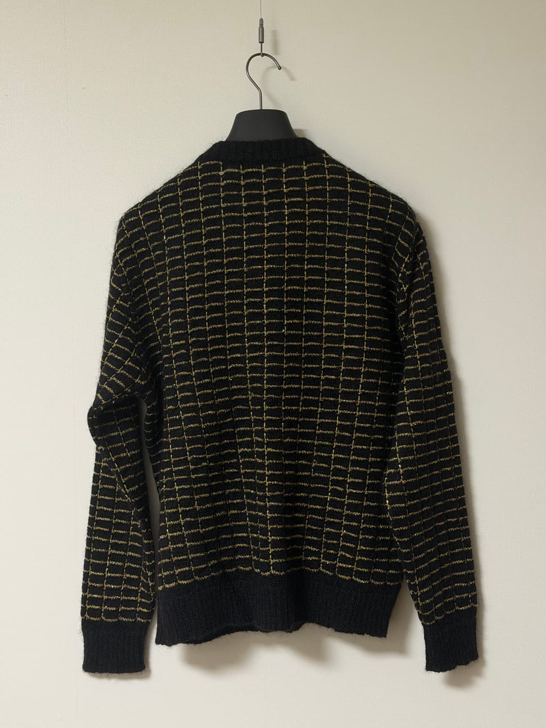 Ernest W Baker 블랙 금장 가디건 상품이미지4