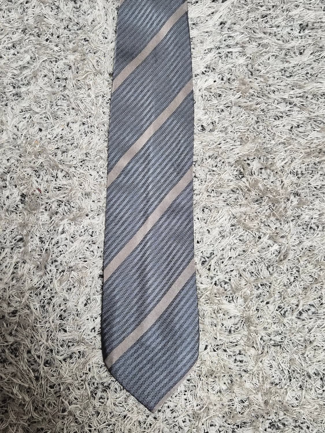 아르마니꼴레지오니 사선 패턴 넥타이 Free - N28 상품이미지2