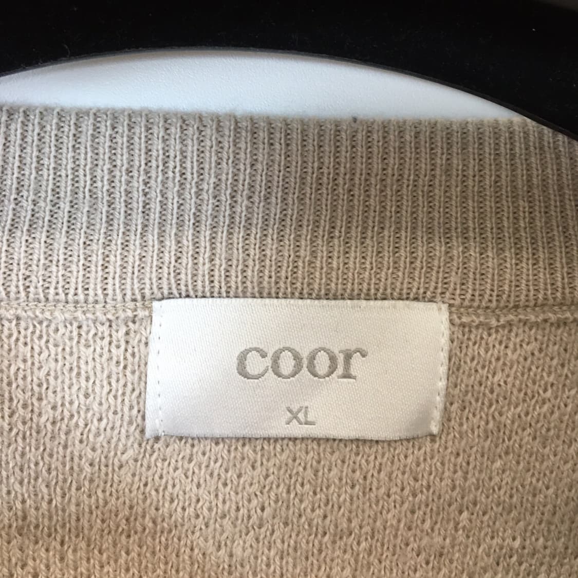 coor 쿠어 탑필 라운드 오버니트 XL  상품이미지5