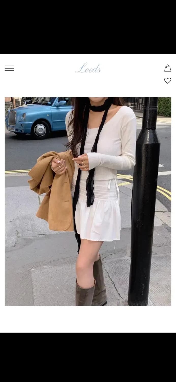 더위시 리즈 leeds 스커트 상품이미지2