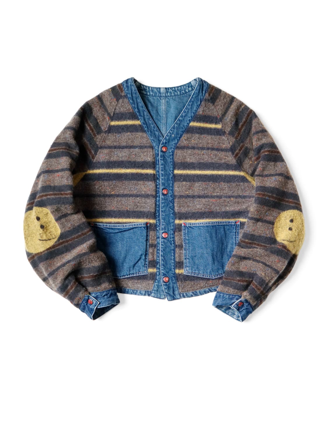 캐피탈 리버시블 라이닝 레일로드 자켓 4사이즈 상품이미지2