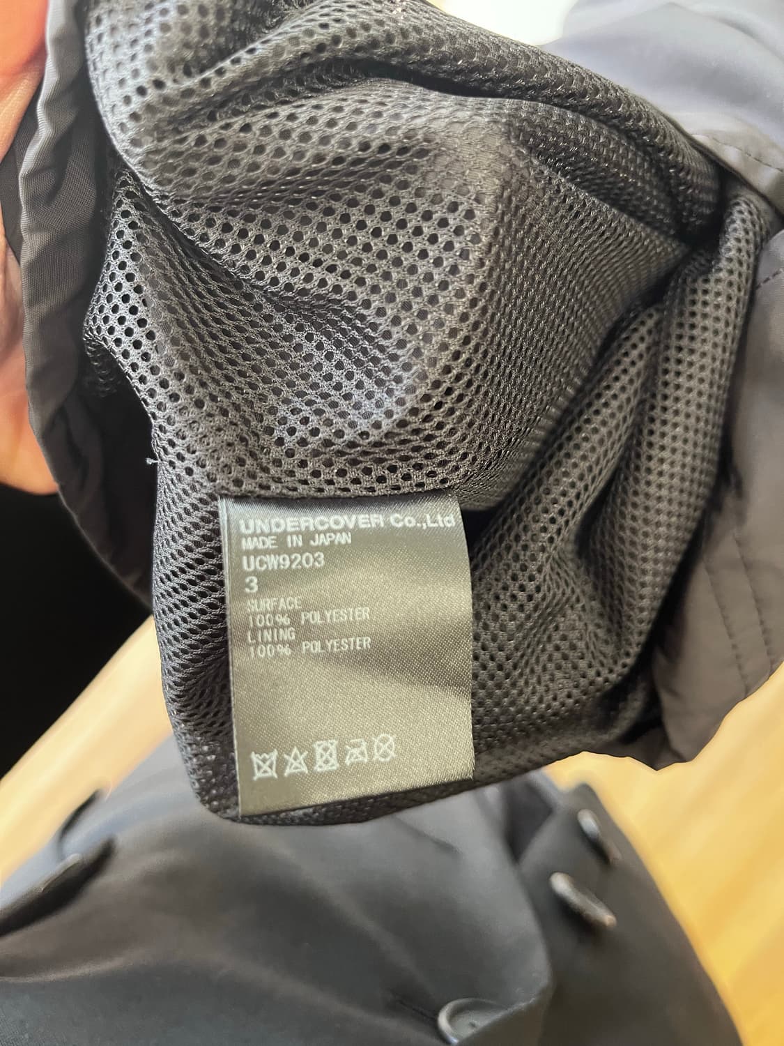 undercover 19ss coach jacket 상품이미지5