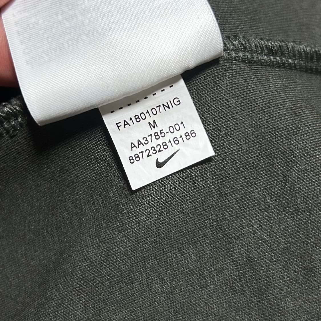 [M] Nike 나이키 테크팩 카키 투웨이 후드집업 자켓 상품이미지9