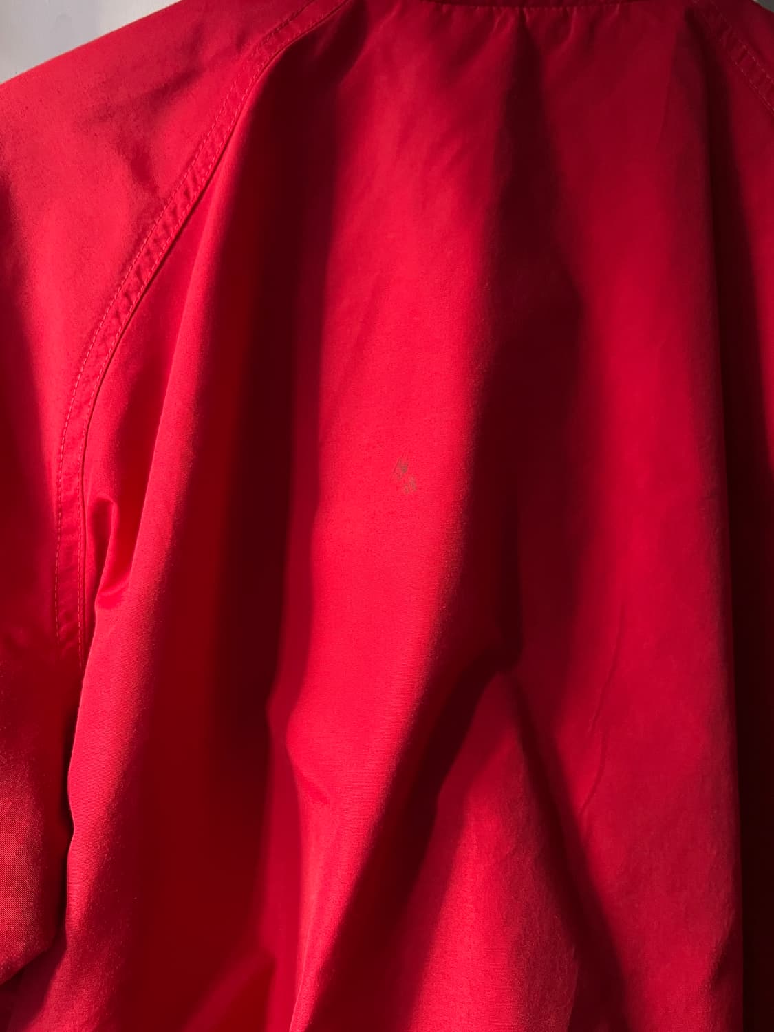 [M]80's 엘엘빈 Made in USA 플리스 라이닝 레드 웜업 자켓 상품이미지8