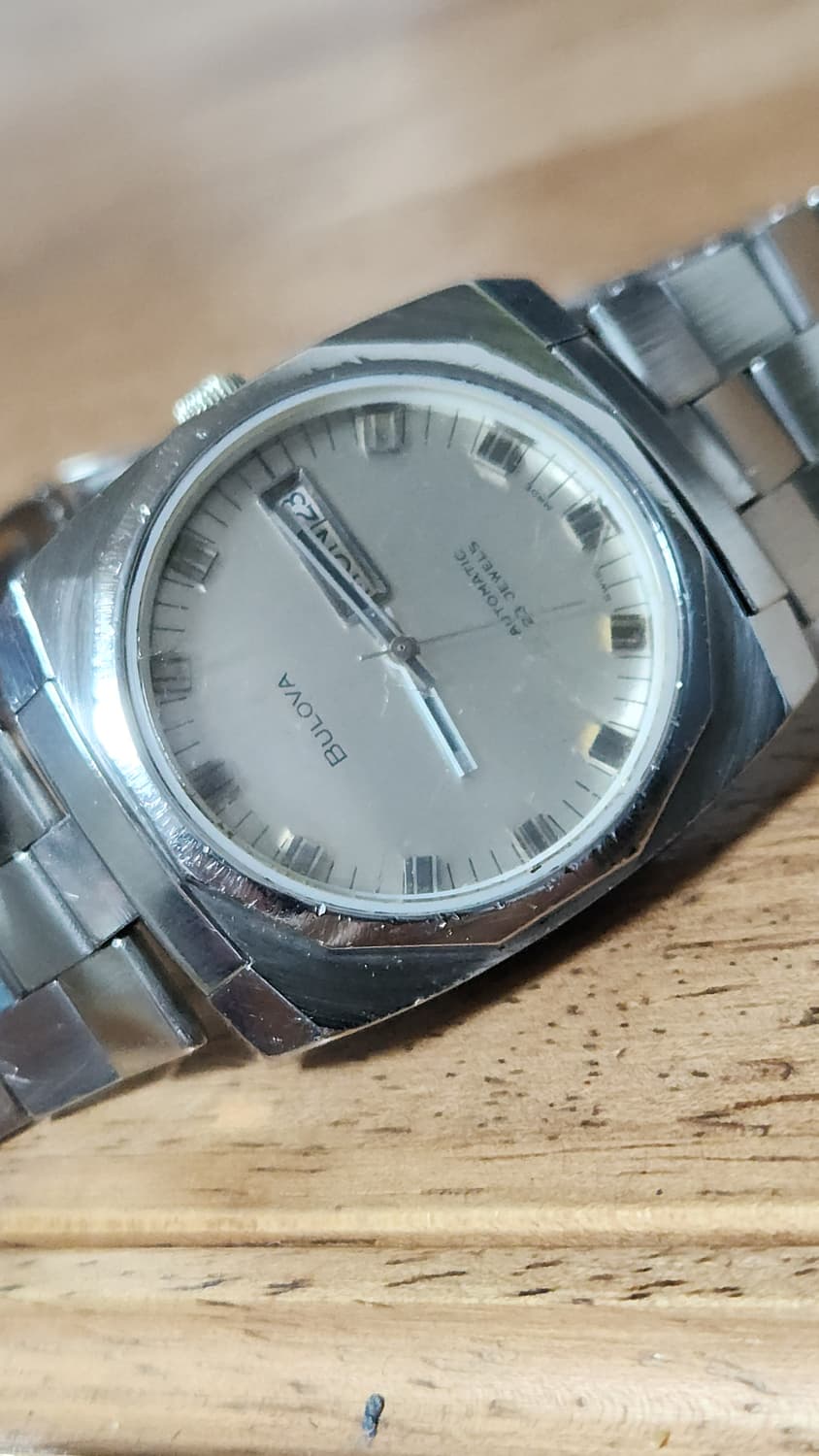 # 부로바 bulova 빈티지 옥타곤 오토매틱 남성 명품시계 급처 상품이미지9