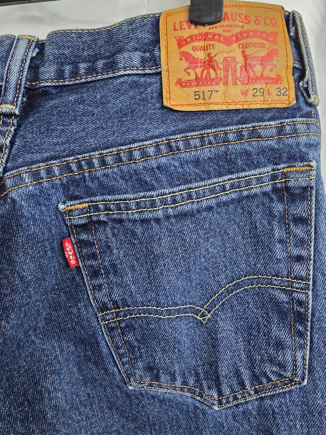 리바이스 517청바지 남성 데님팬츠  상품이미지3