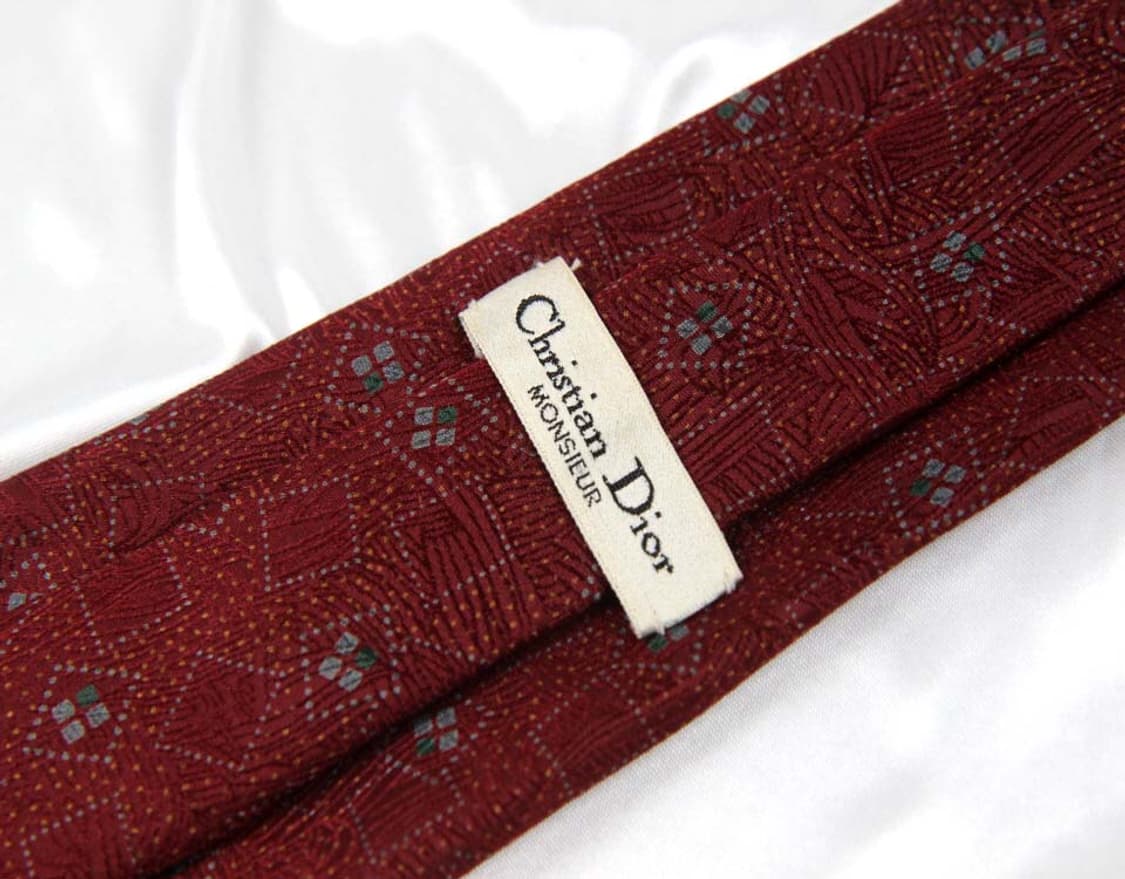 디올 7.9cm A등급 남자 명품 넥타이 상품이미지3