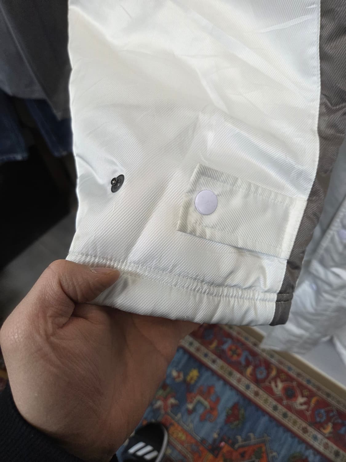 나이키 올드스쿨 셰르파 안감누빔 돕바 벤치 롱 자켓 L 상품이미지5