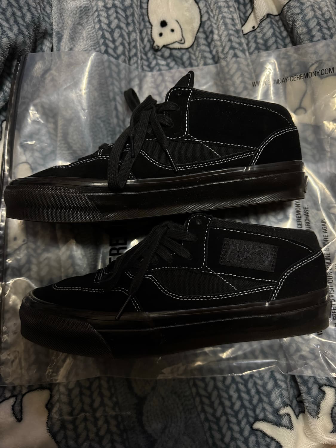 반스 프리미엄 하프캡 블랙 270 상품이미지1