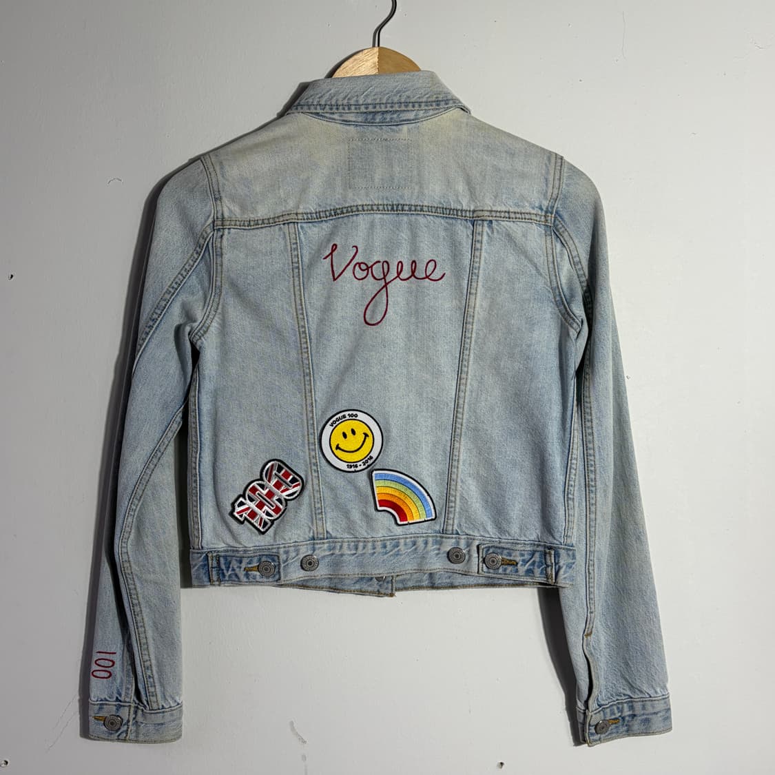 리바이스 보그 패치 크롭 데님 자켓 상품이미지6