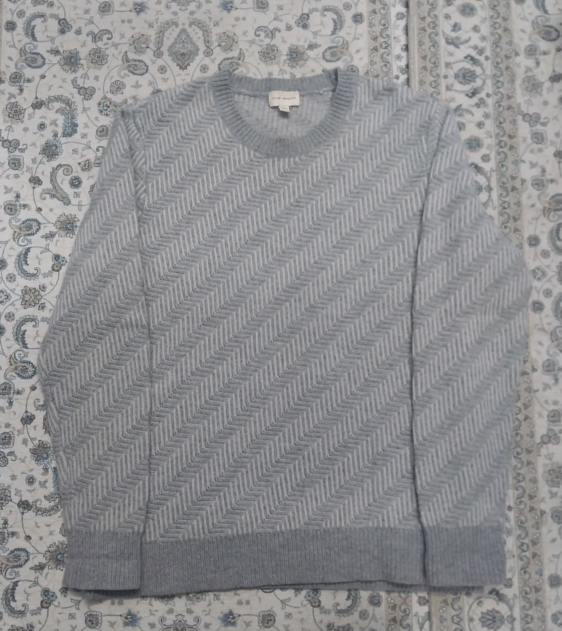 클럽 모나코 헤링본 패턴 니트 M 상품이미지1