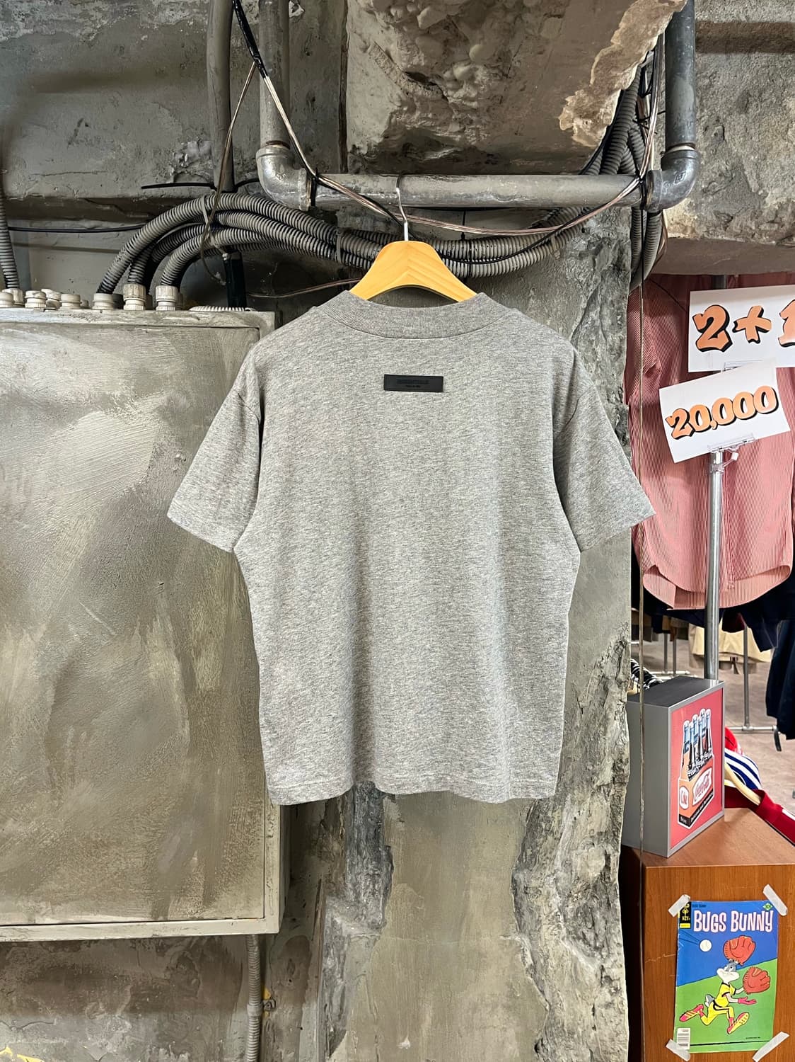 피어오브갓 에센셜 1977 반팔티 그레이 S #csz3227 상품이미지2