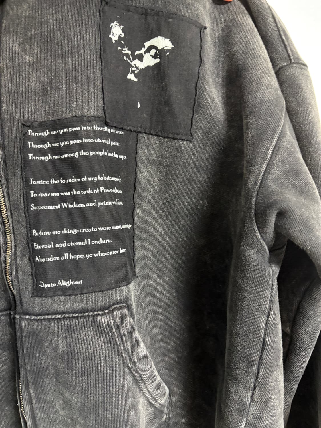 에모스탠스 워시드 패치 집 후드 2사이즈 상품이미지4