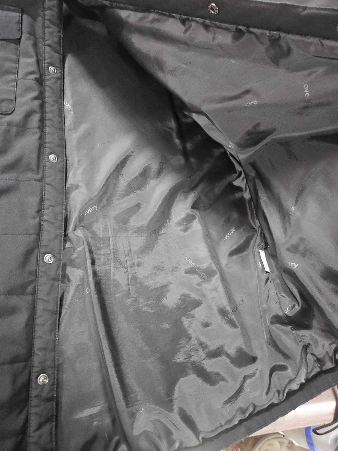 디스커버리 익스페디션 퀼팅 안감체크 패딩셔츠  L 상품이미지5