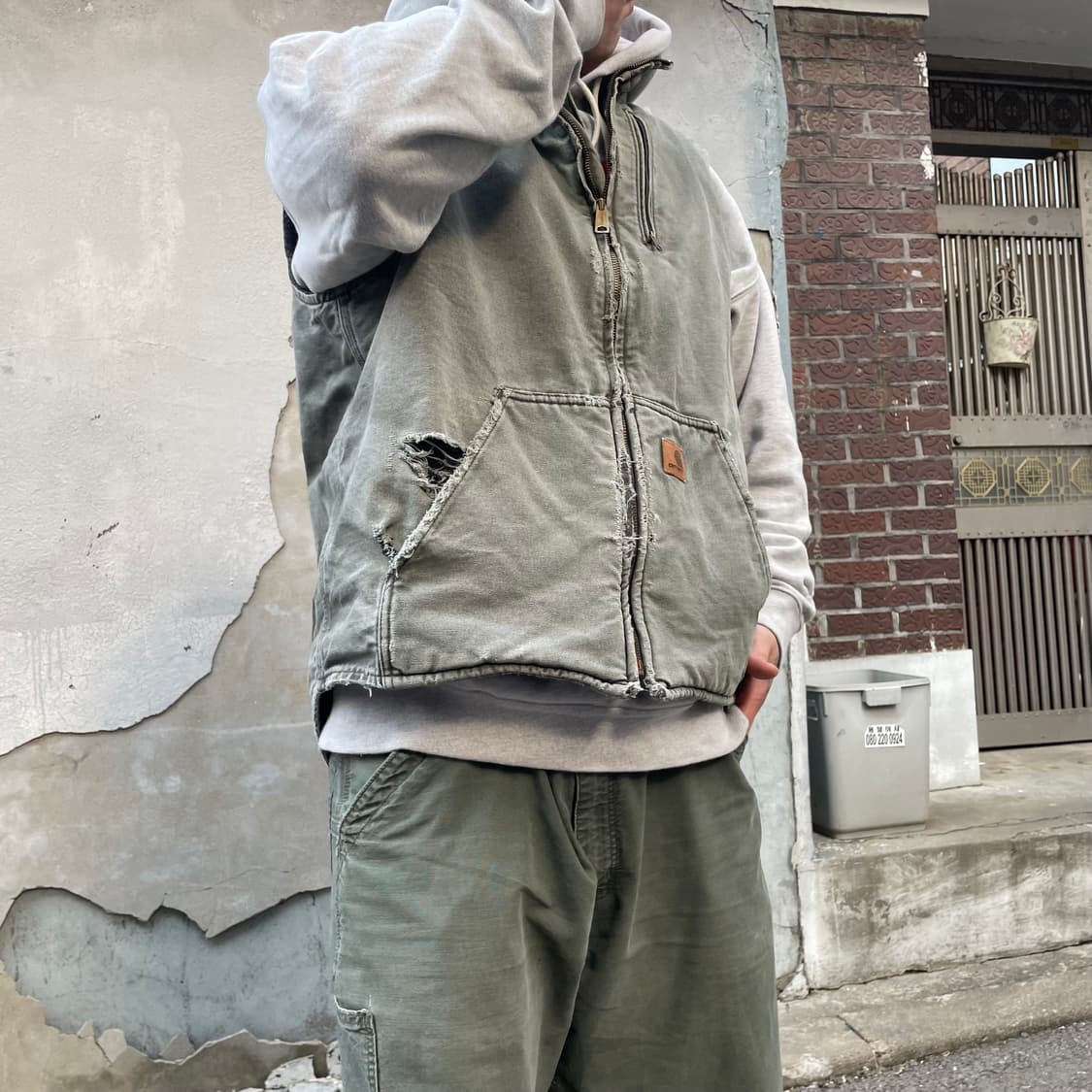 [XL]칼하트 V33 워크 덕 베스트 상품이미지3