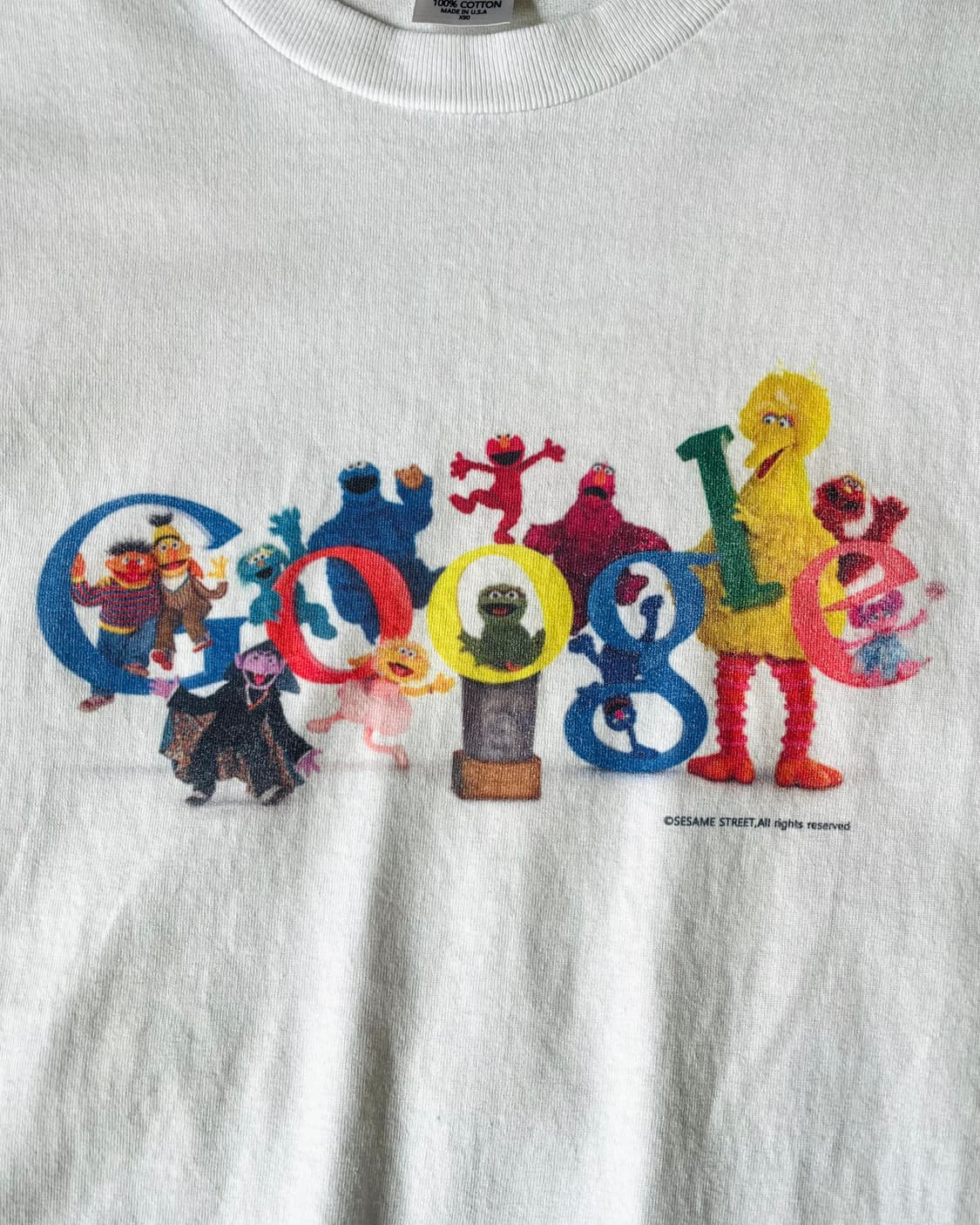 2009年 Google "Sesame Street" Promo Tee 상품이미지6