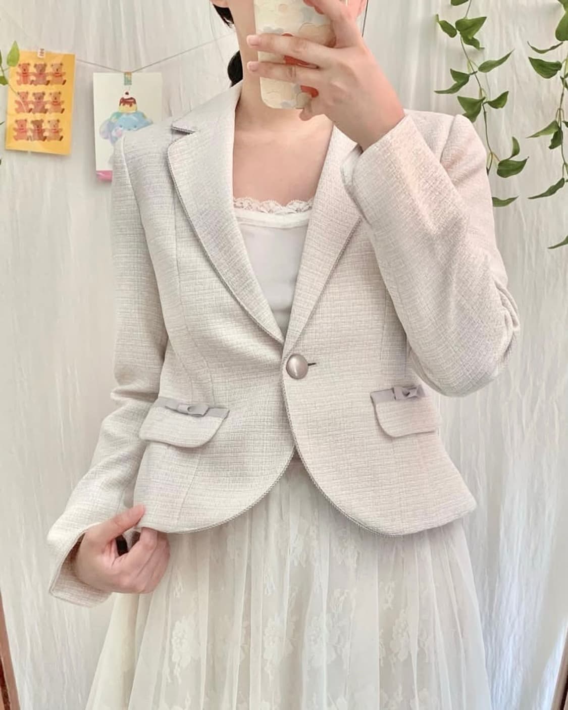 빈티지 트위드 자켓 상품이미지1