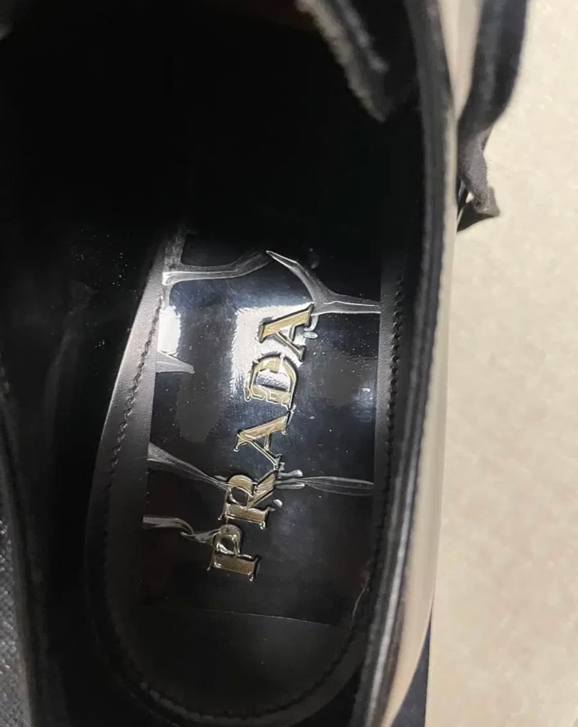 프라다 테라코타 구두 블랙 6.5사이즈 상품이미지7