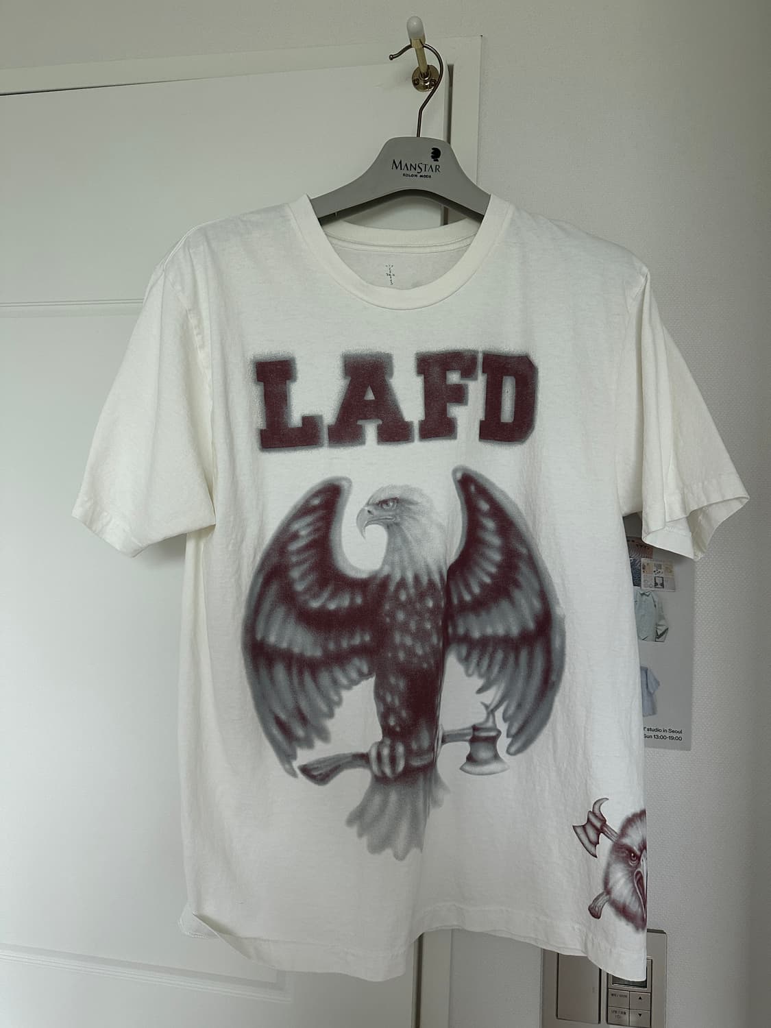 트레비스 스캇 LA FD 티셔츠 상품이미지1
