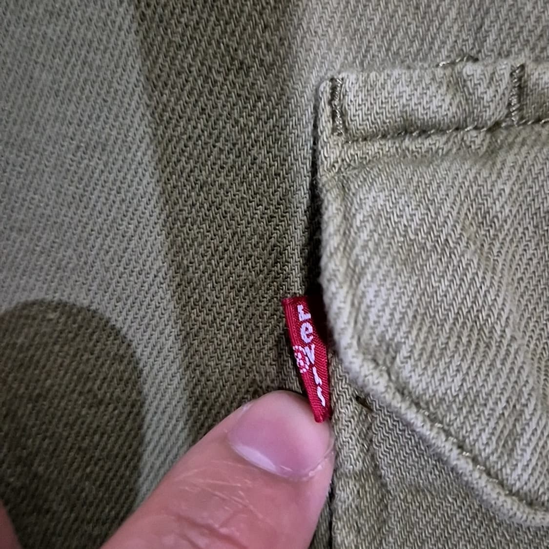 리바이스 투 포켓 셔츠 상품이미지3