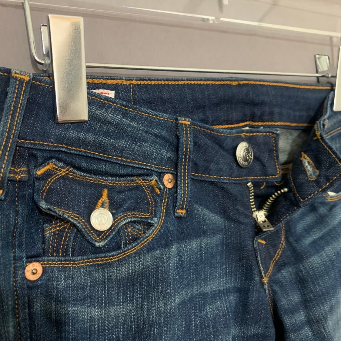 새상품 24인치 트루릴리전 캐리 스판 부츠컷 데님 청바지 상품이미지4